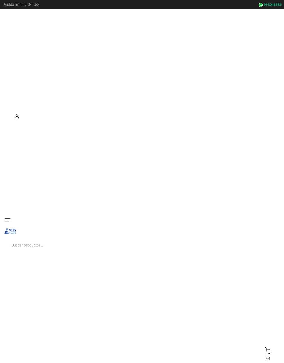 505mastersgames.com — Shopify storefront screenshot