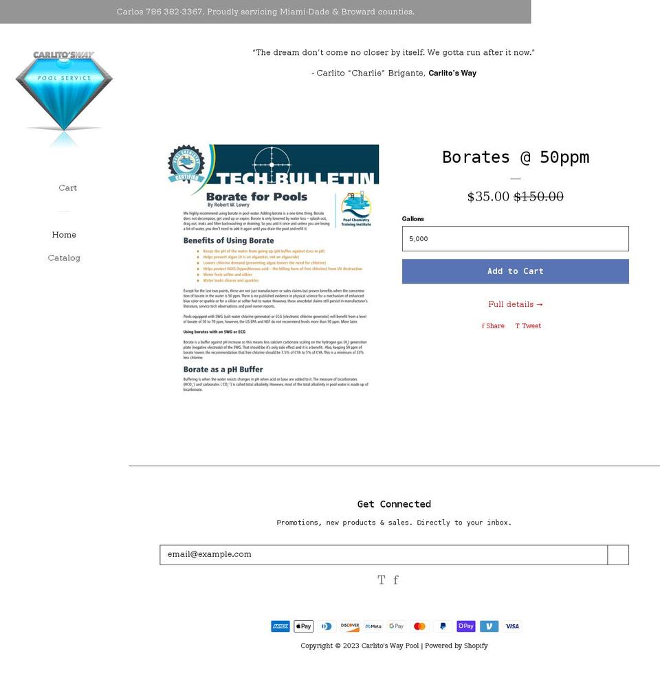 50ppm.com shopify website screenshot