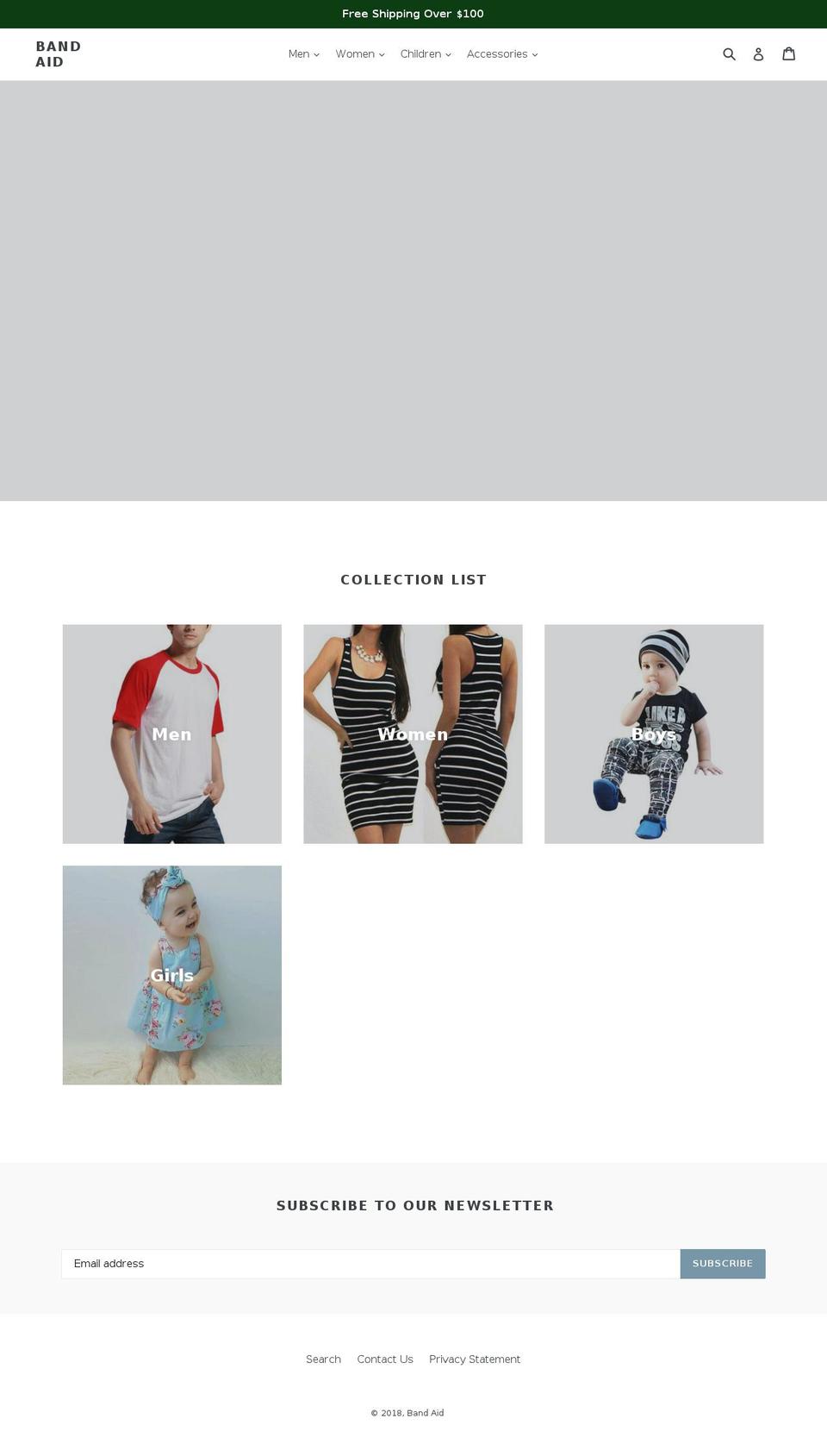 50under.com — Shopify storefront screenshot