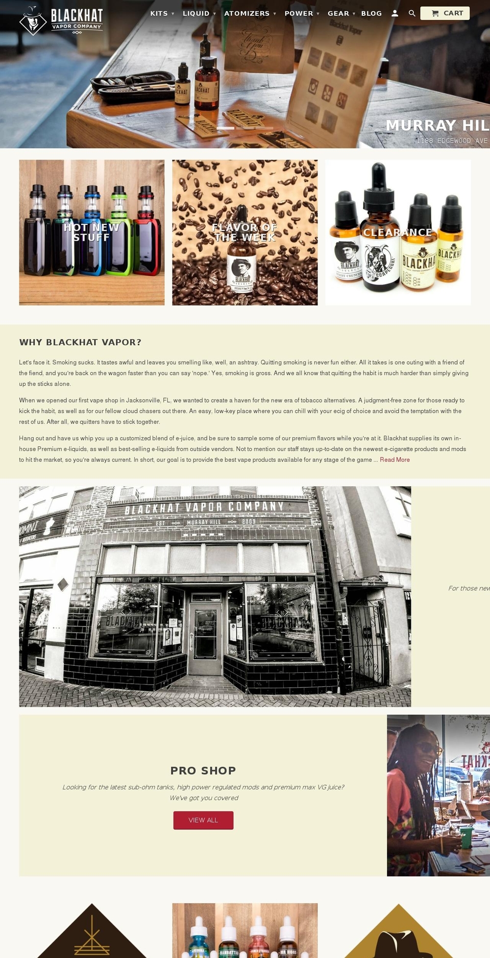 510ecigarettes.com — Shopify storefront screenshot