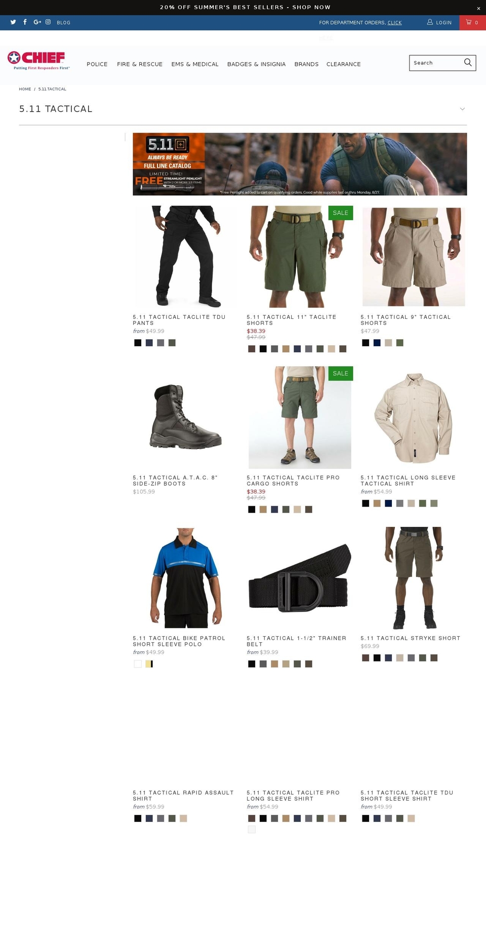 511overstock.com — Shopify storefront screenshot