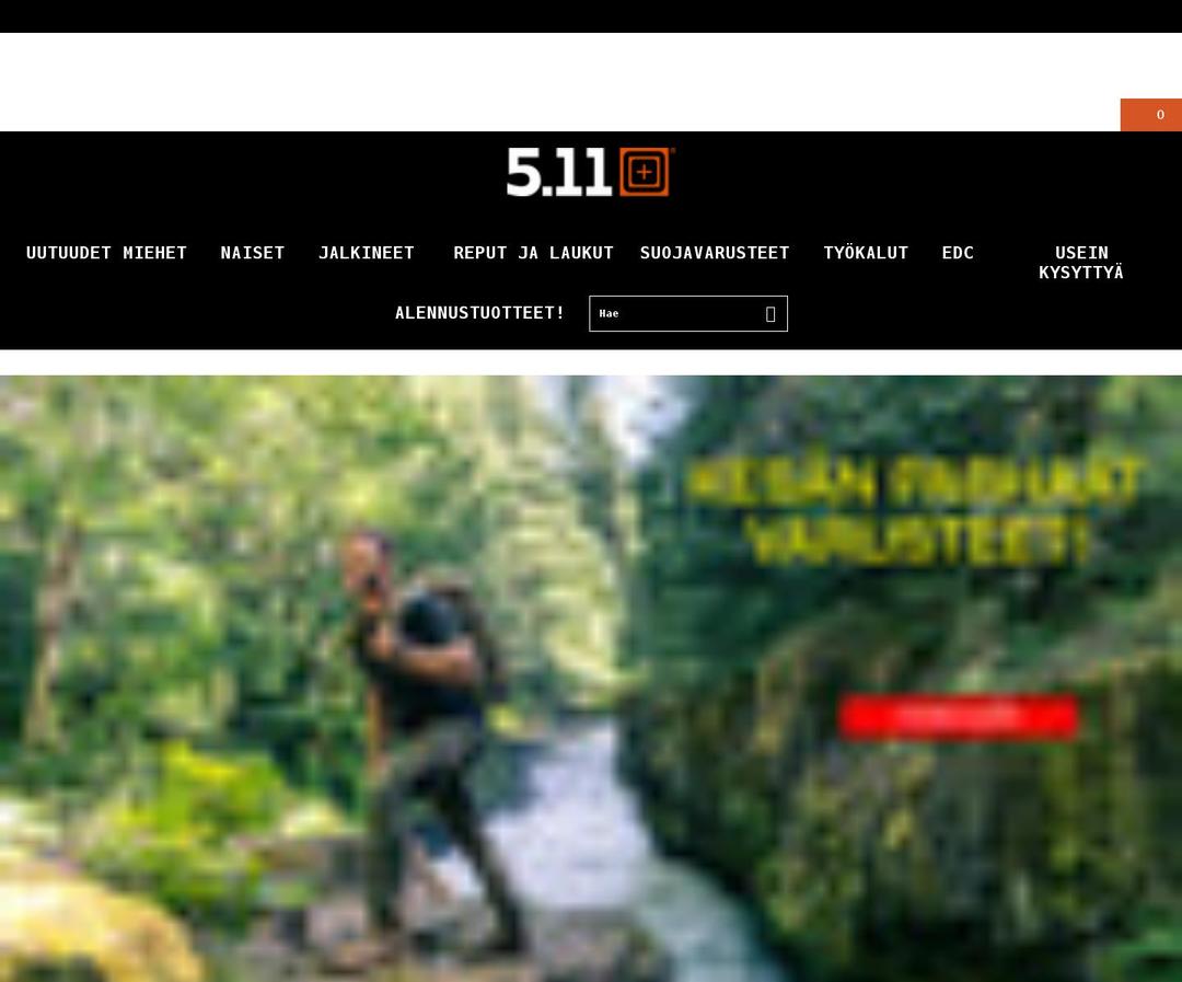 511tactical.fi shopify website screenshot