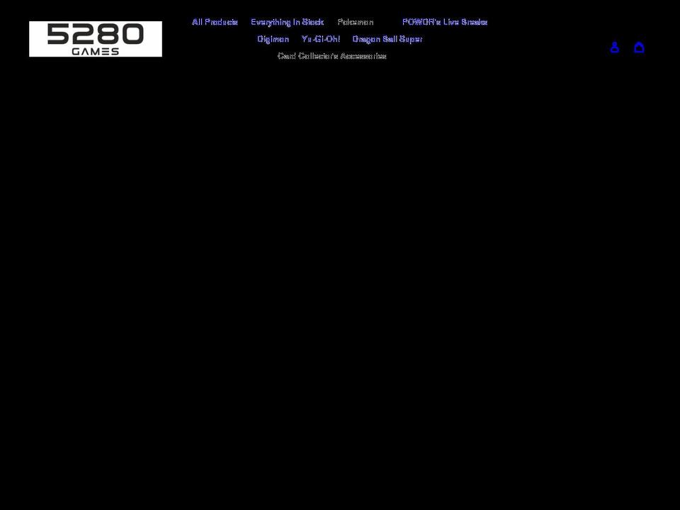 5280games.com shopify website screenshot