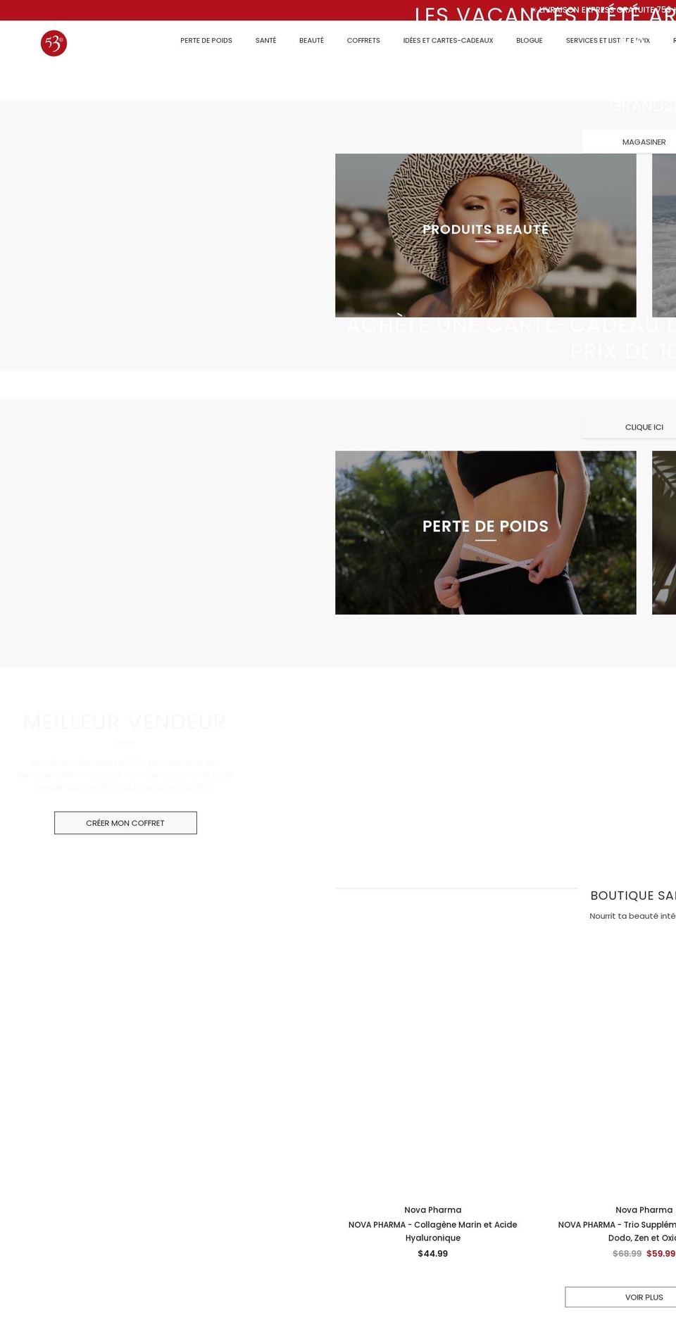 53karat.ca shopify website screenshot