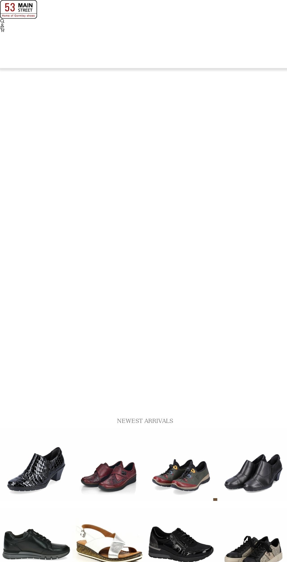53mainstreet.co.uk shopify website screenshot