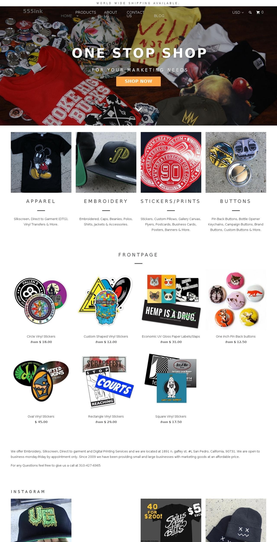 Black Friday stuffs C -  Jan Shopify theme site example 555ink.com