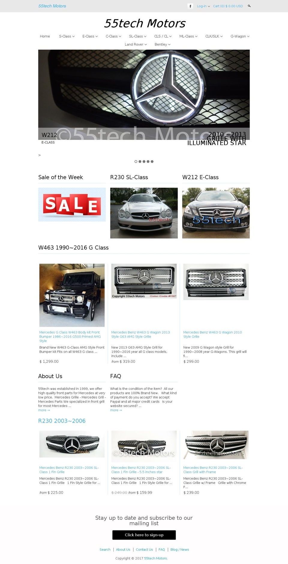 55tech.com shopify website screenshot