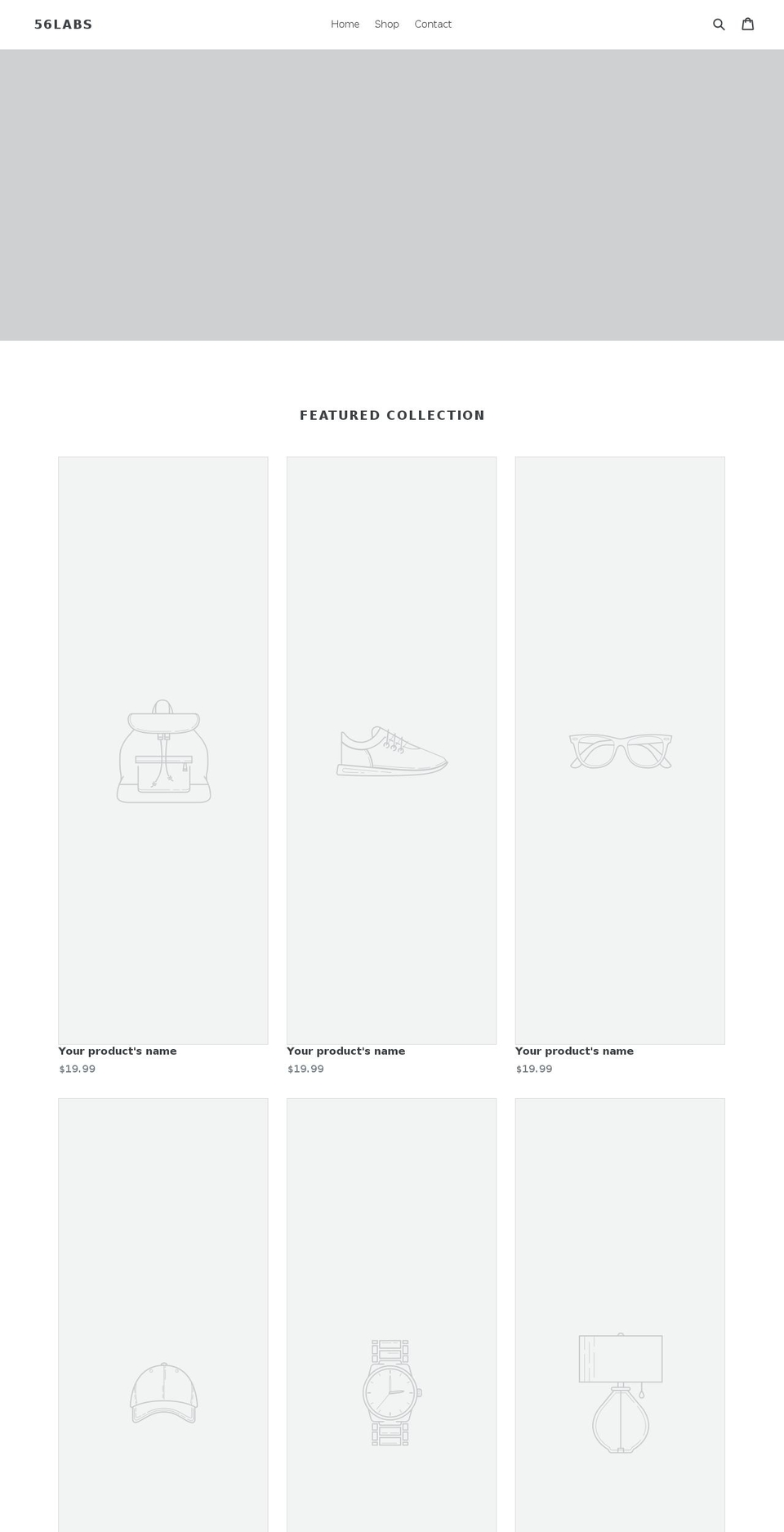56labs.com — Shopify storefront screenshot
