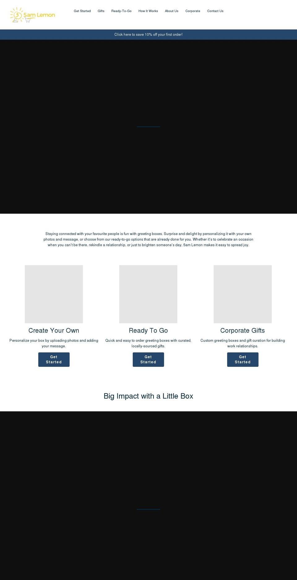 5amlemon.com shopify website screenshot