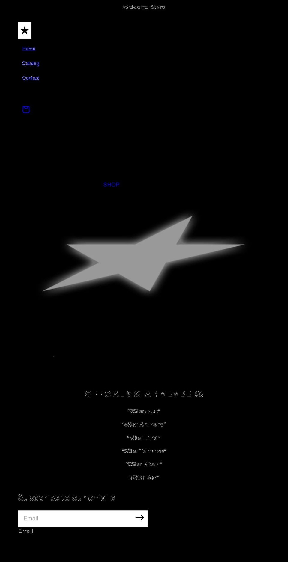 5fivestar.net shopify website screenshot