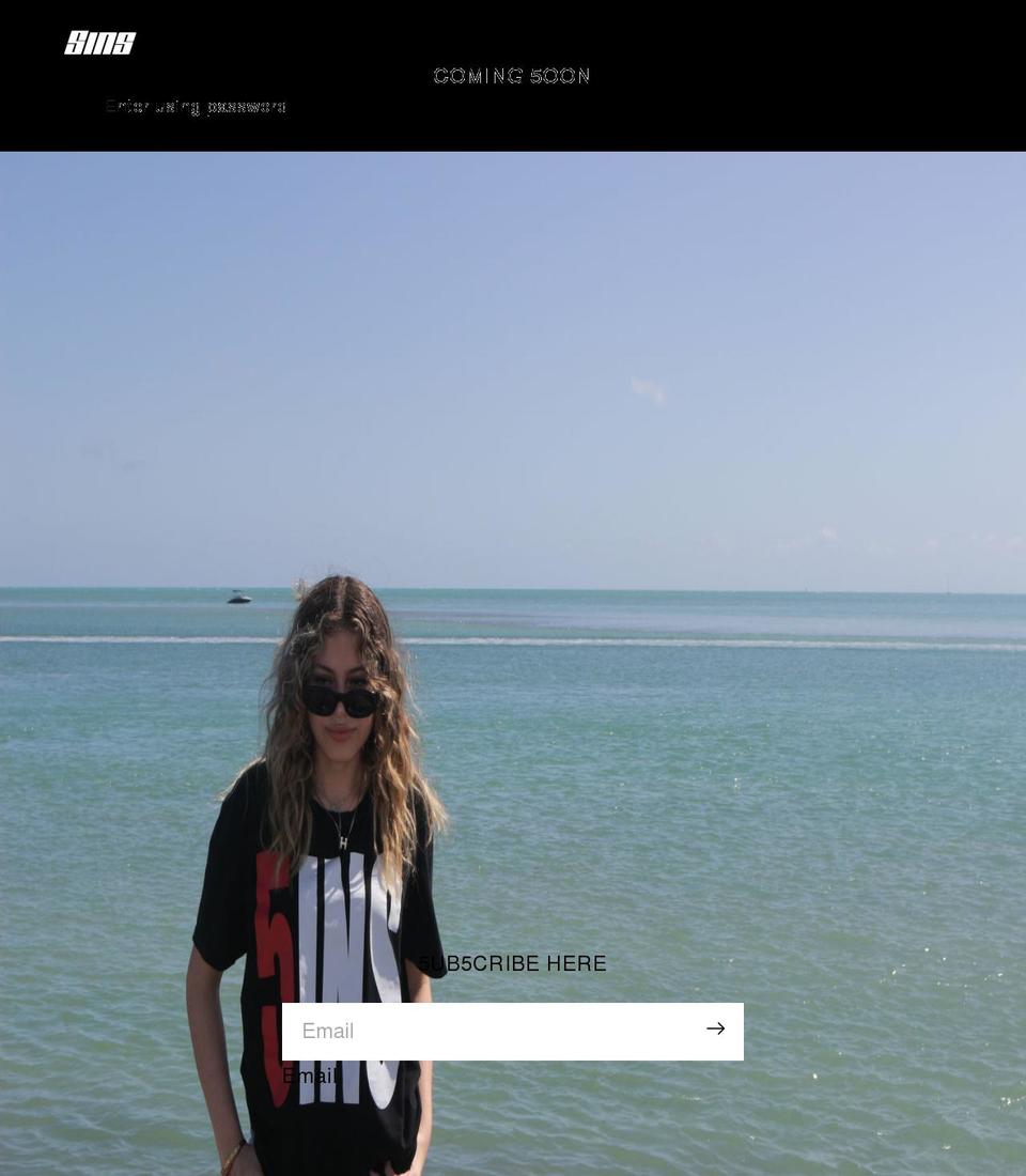 5ins.com shopify website screenshot