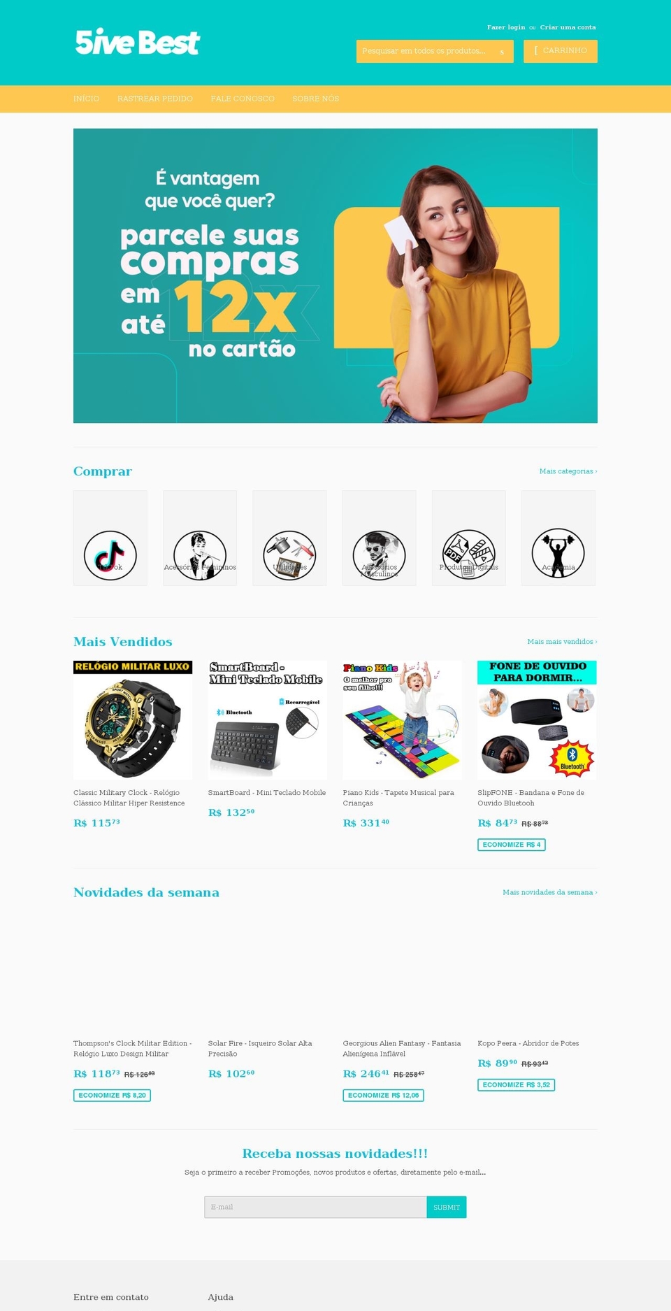 5ivebest.com shopify website screenshot