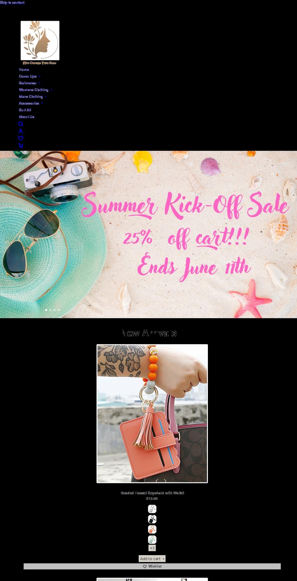 5o2s.com shopify website screenshot