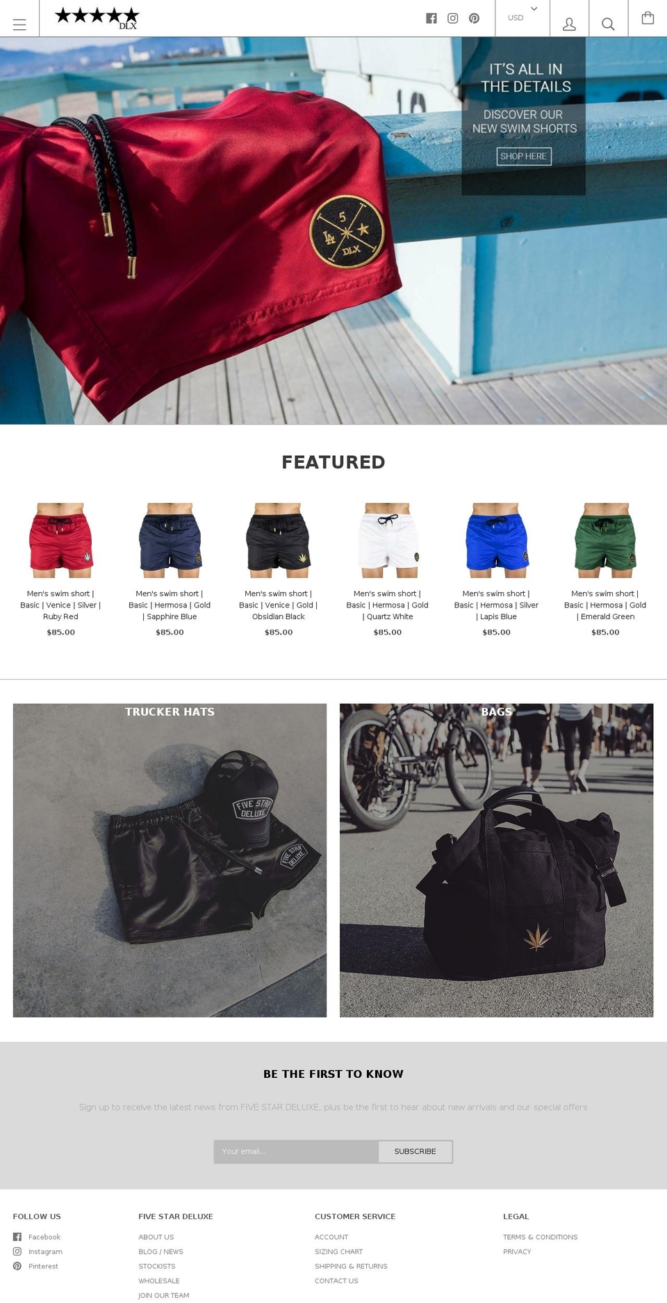 5stardlx.com — Shopify storefront screenshot
