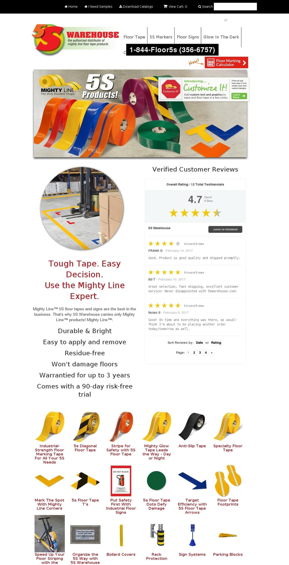 5swarehouse.com shopify website screenshot