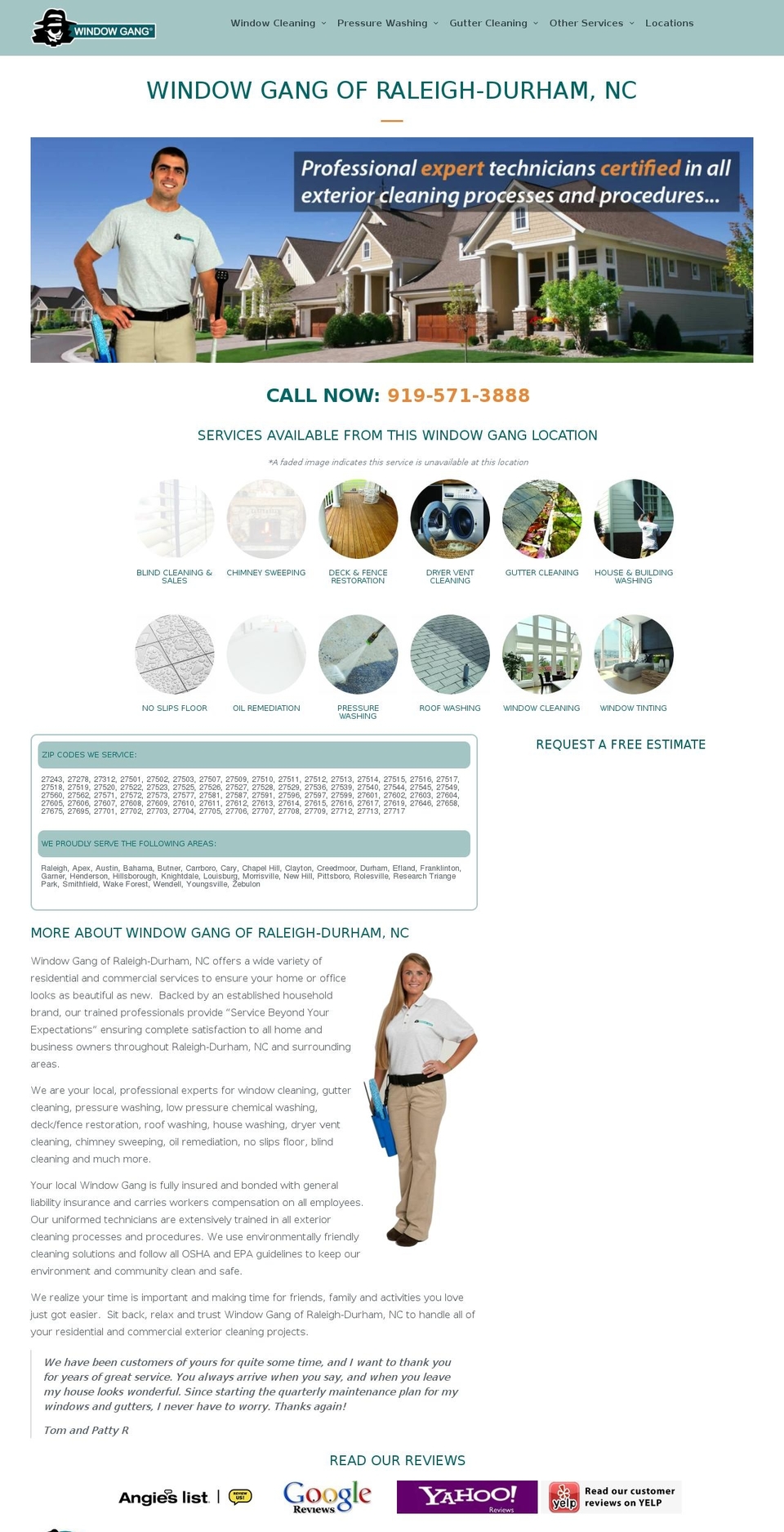 5windowgang.com shopify website screenshot