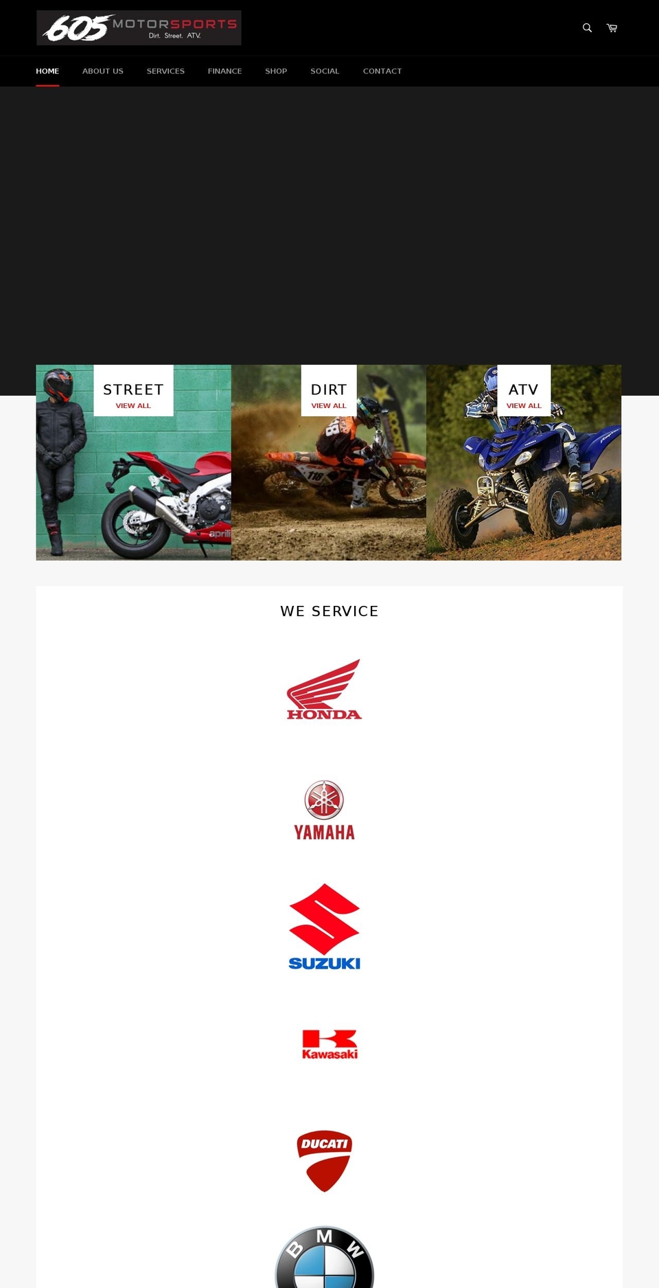 605motorsports.com shopify website screenshot