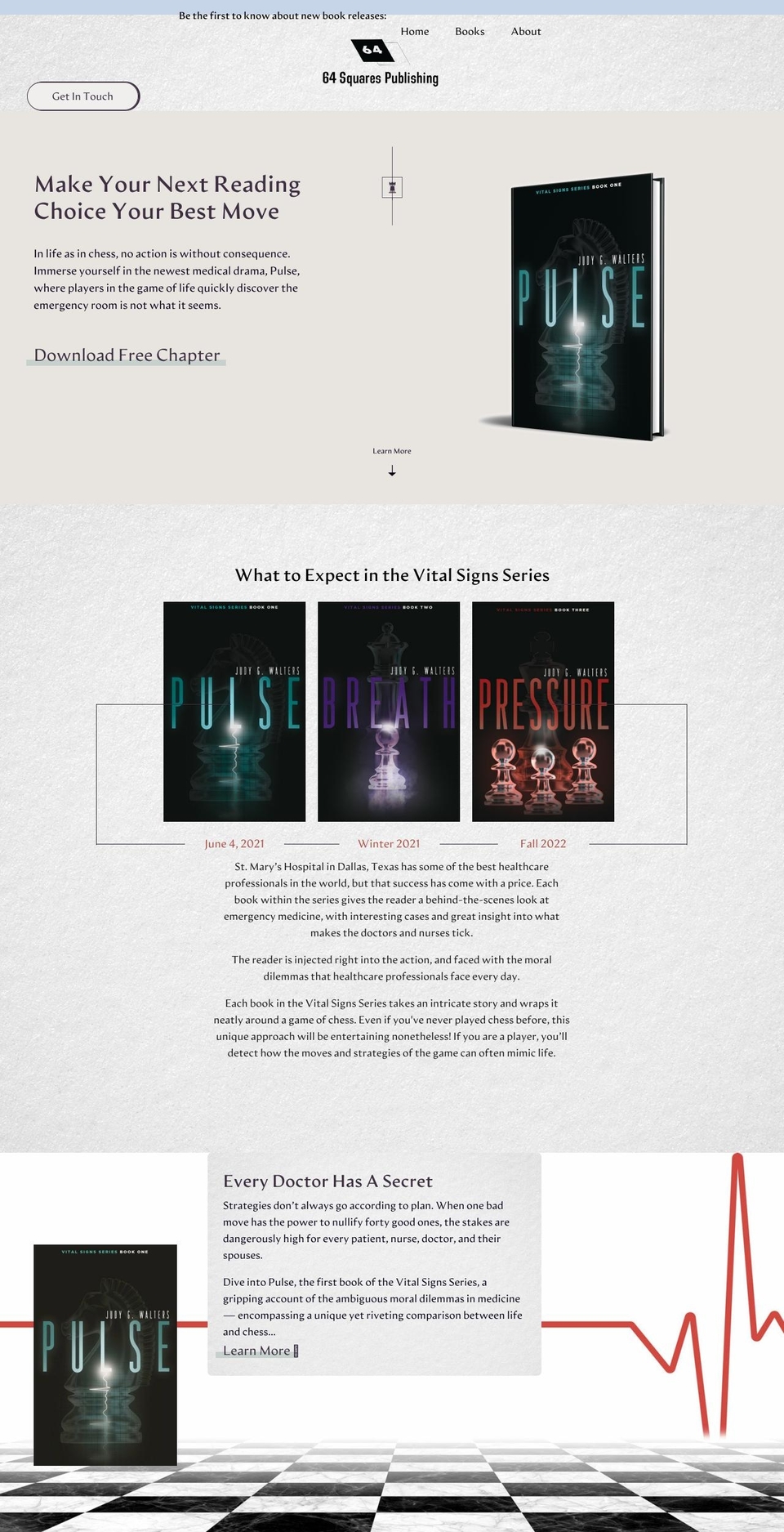 64squarespublishing.com shopify website screenshot