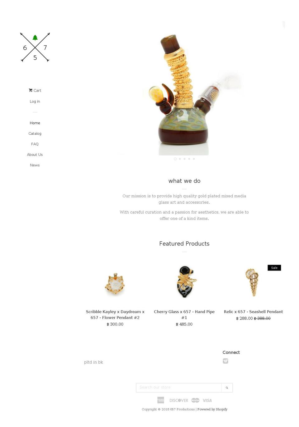 657store.com — Shopify storefront screenshot