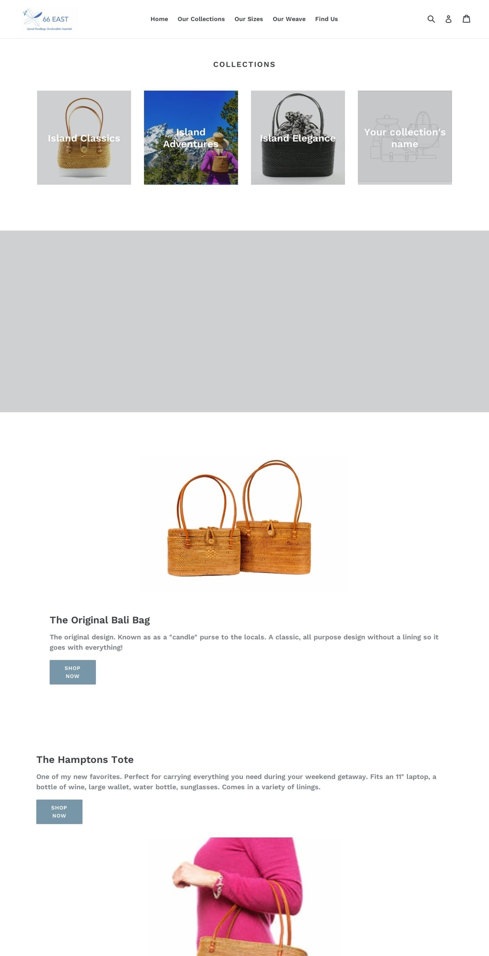 66-east.com shopify website screenshot