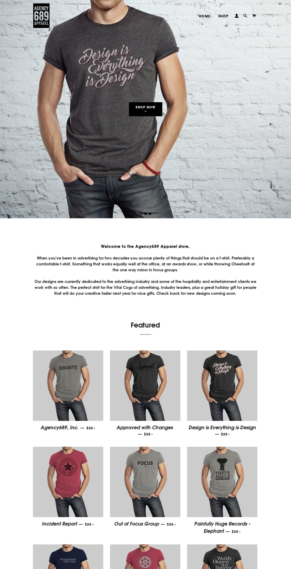 689apparel.com — Shopify storefront screenshot