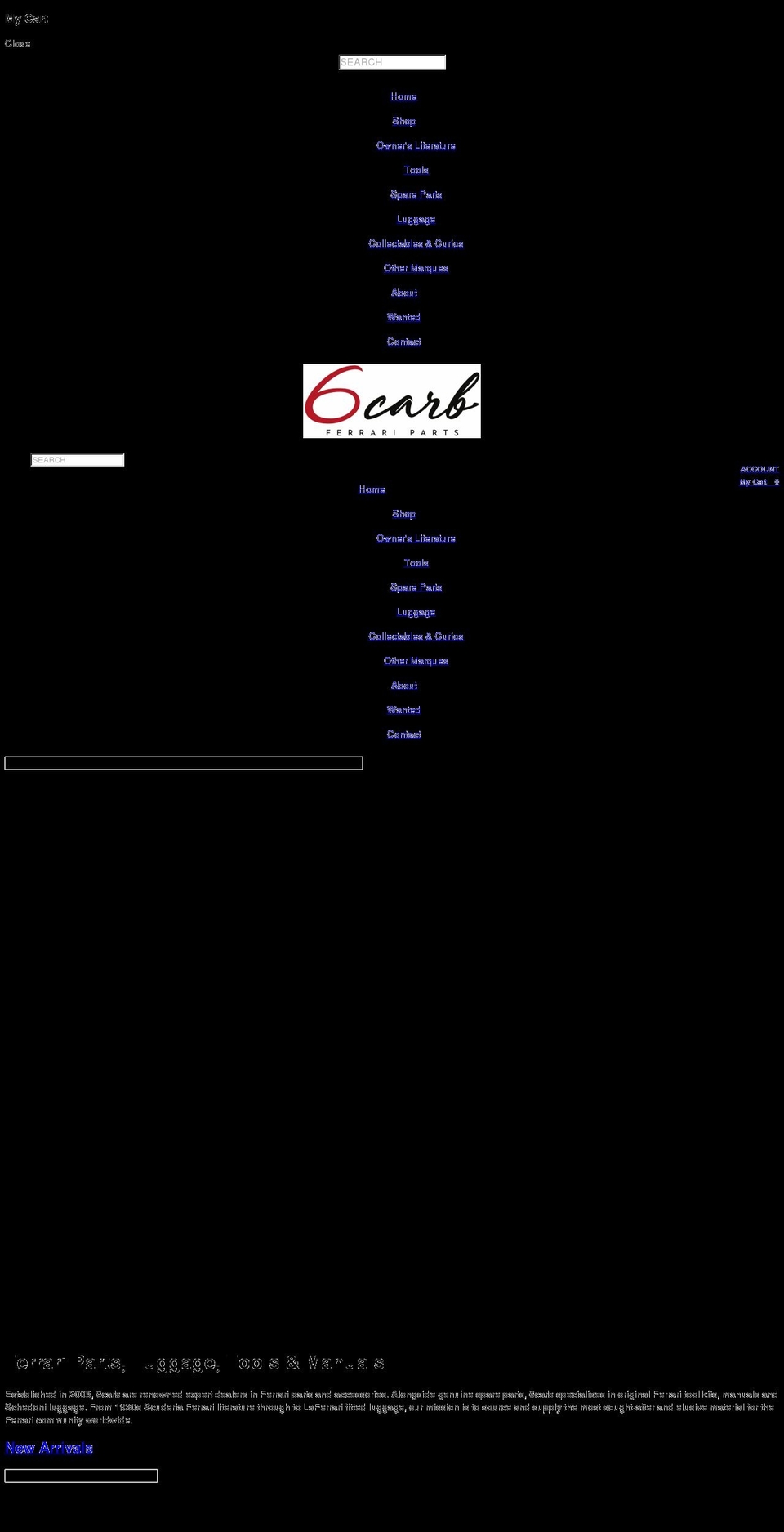 6carb.com shopify website screenshot