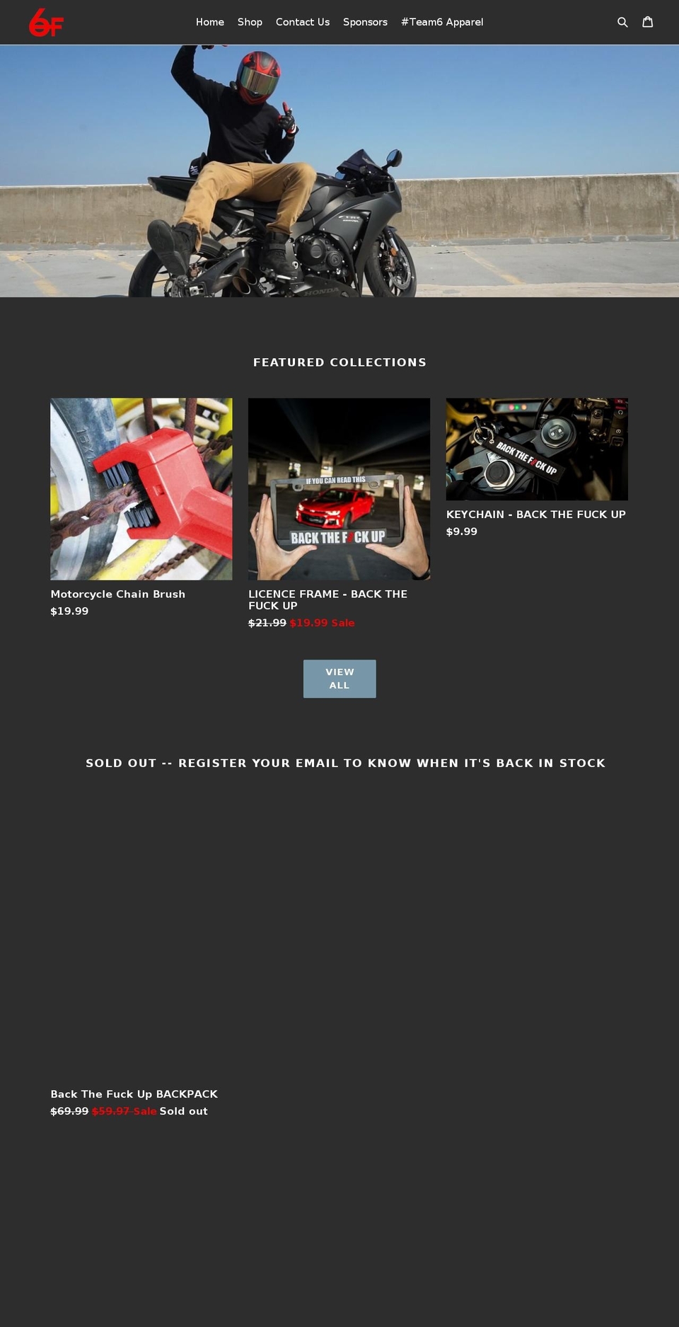 6foot4honda.com shopify website screenshot