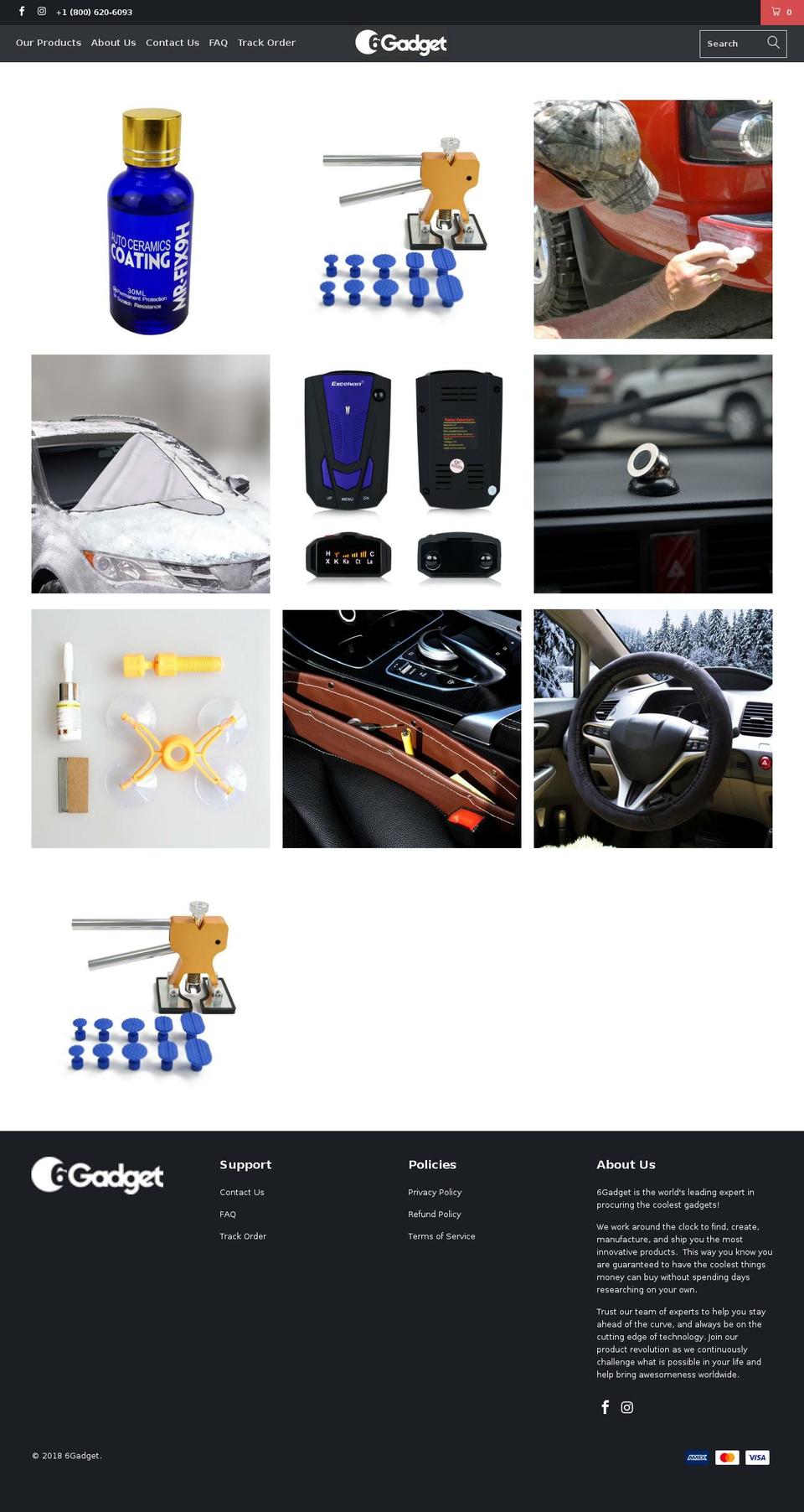 6gadget.com shopify website screenshot