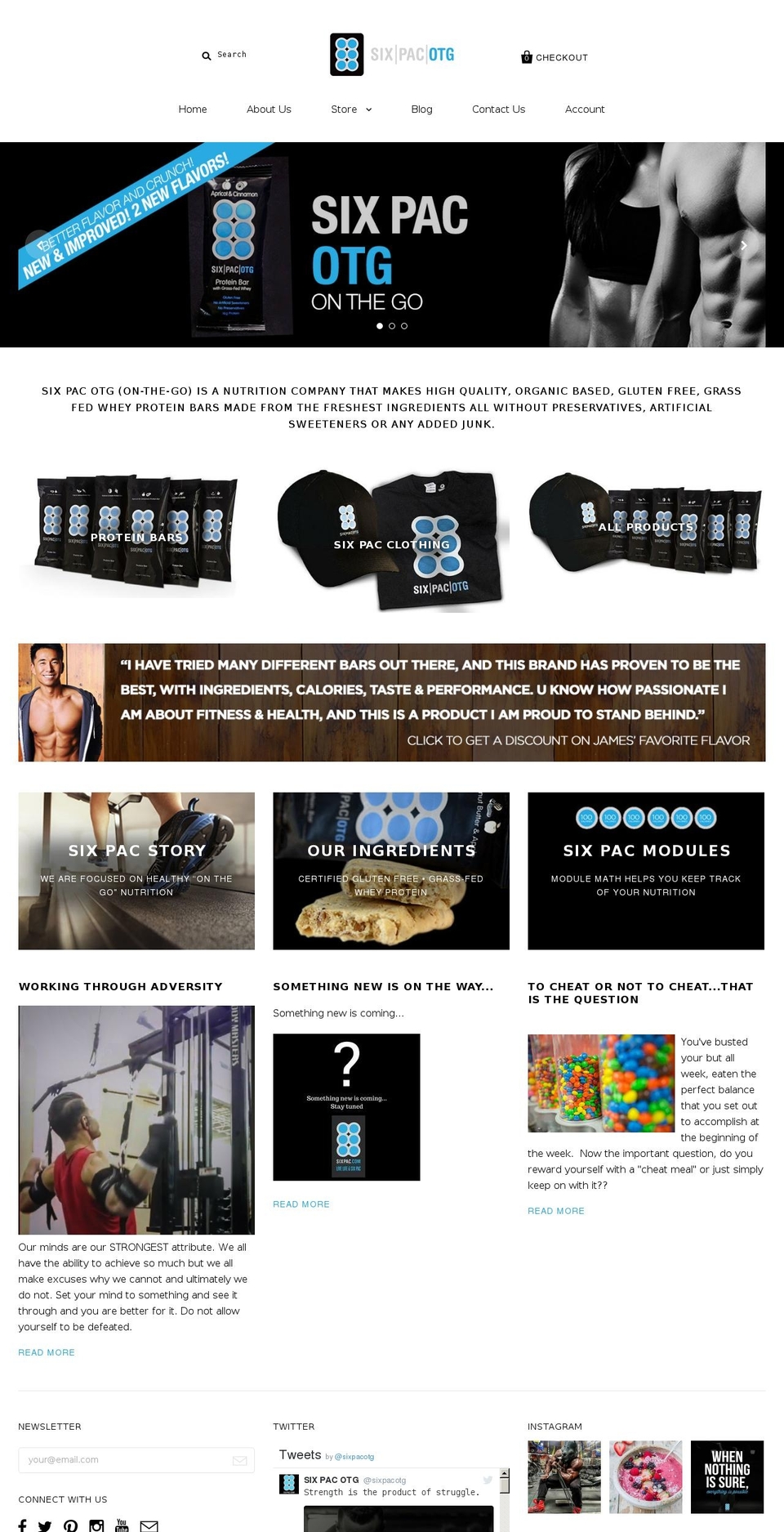 6otg.com shopify website screenshot
