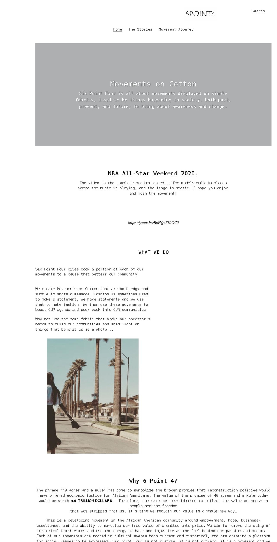 6point4.org shopify website screenshot