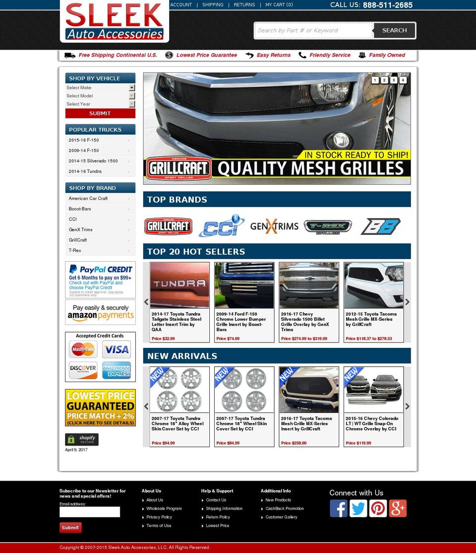 Sleek V2.7.8 Shopify theme site example 70impala.com