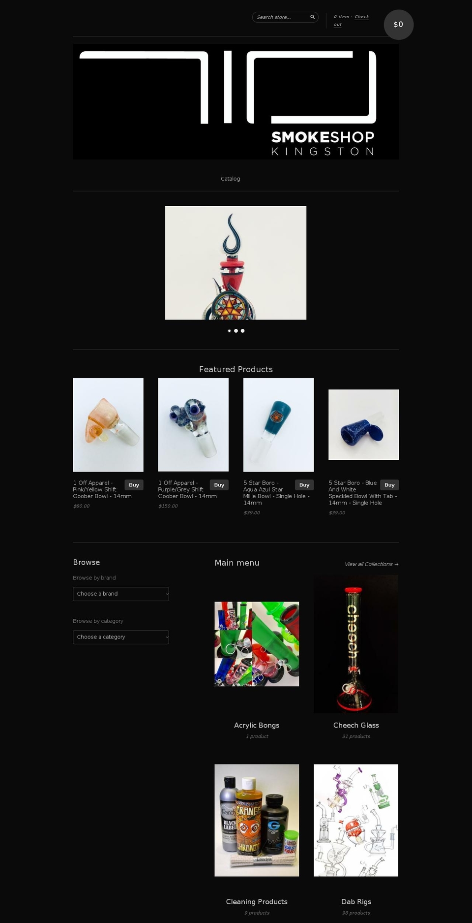 710kingston.com — Shopify storefront screenshot