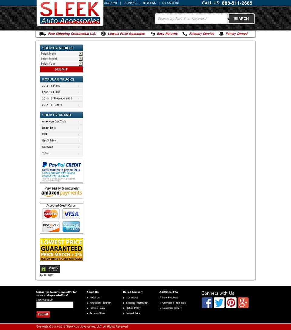 Sleek V2.7.8 Shopify theme site example 71impala.com