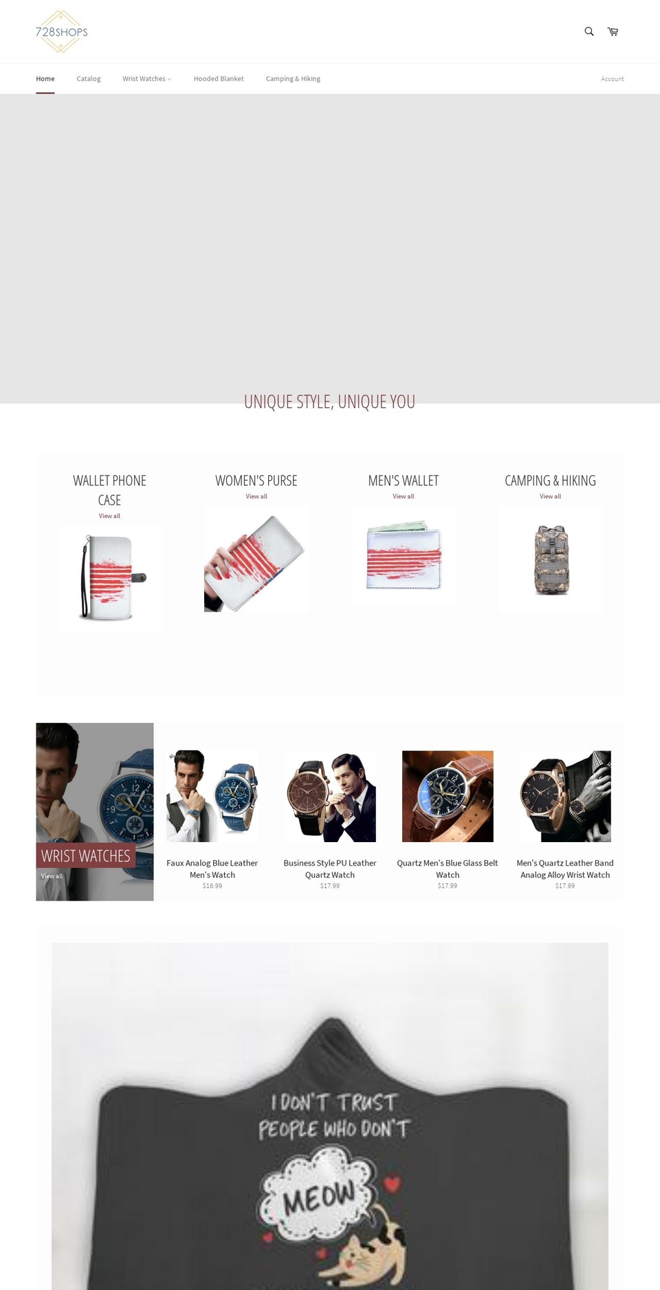 Copy of venture Shopify theme site example 728shops.com