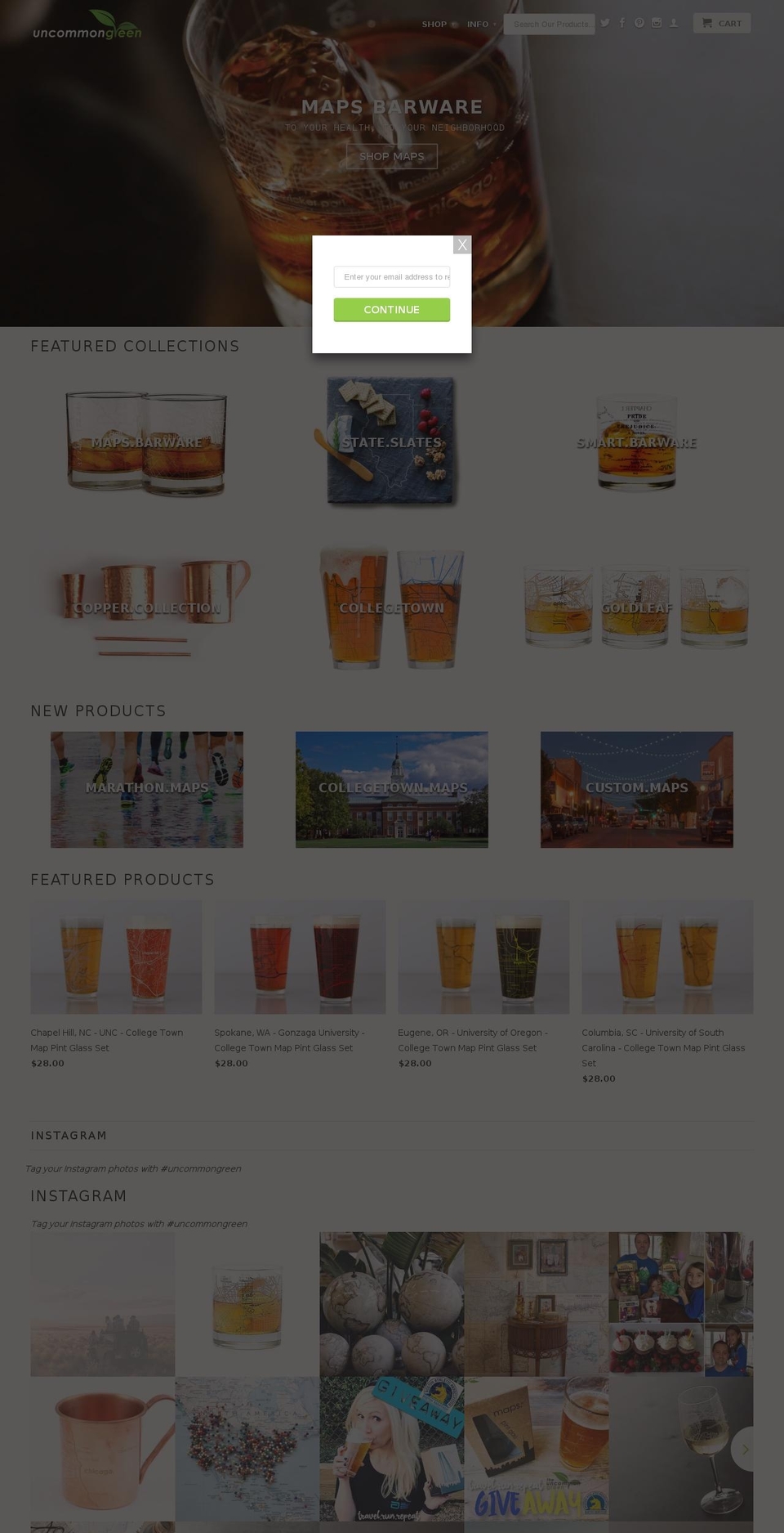 UCG 020917 Retina Shopify theme site example 73prime.com