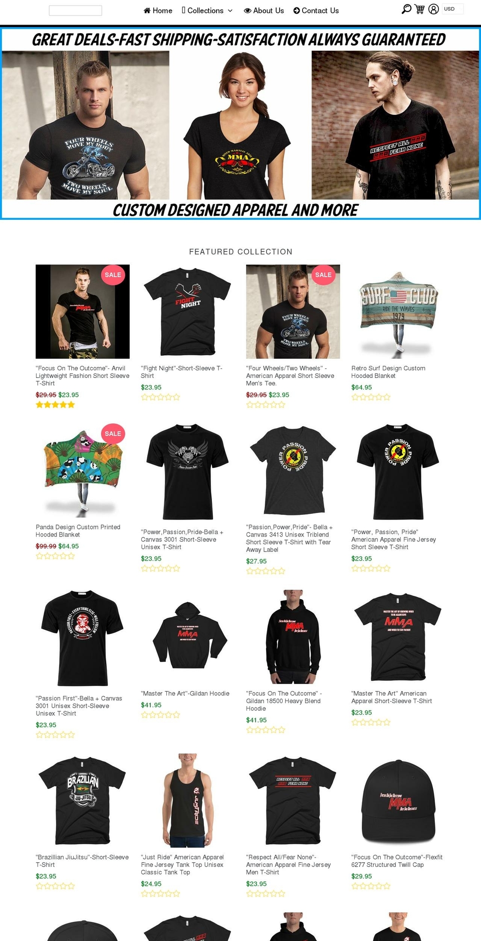 76lifestyle.com — Shopify storefront screenshot