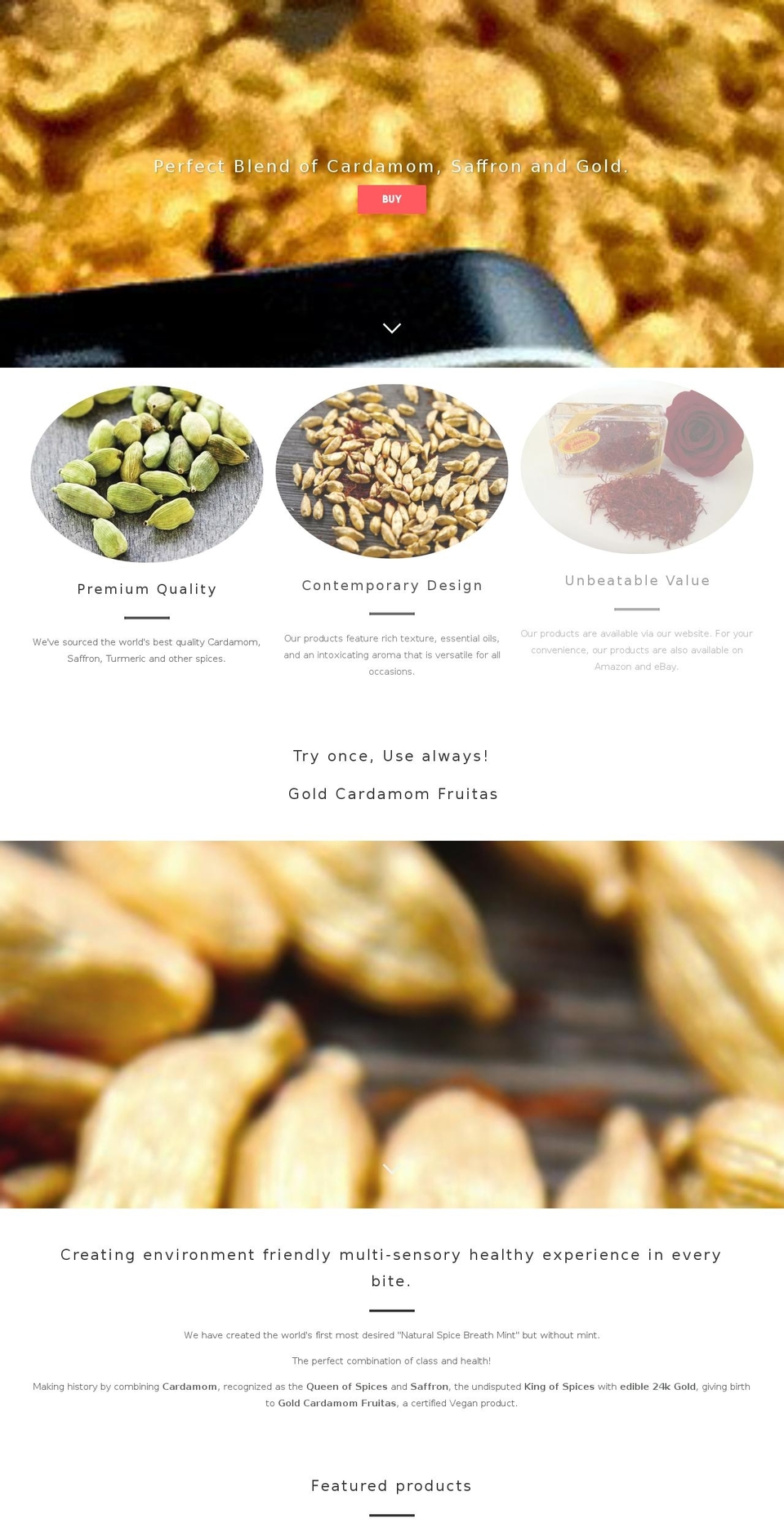 786gspice.net shopify website screenshot