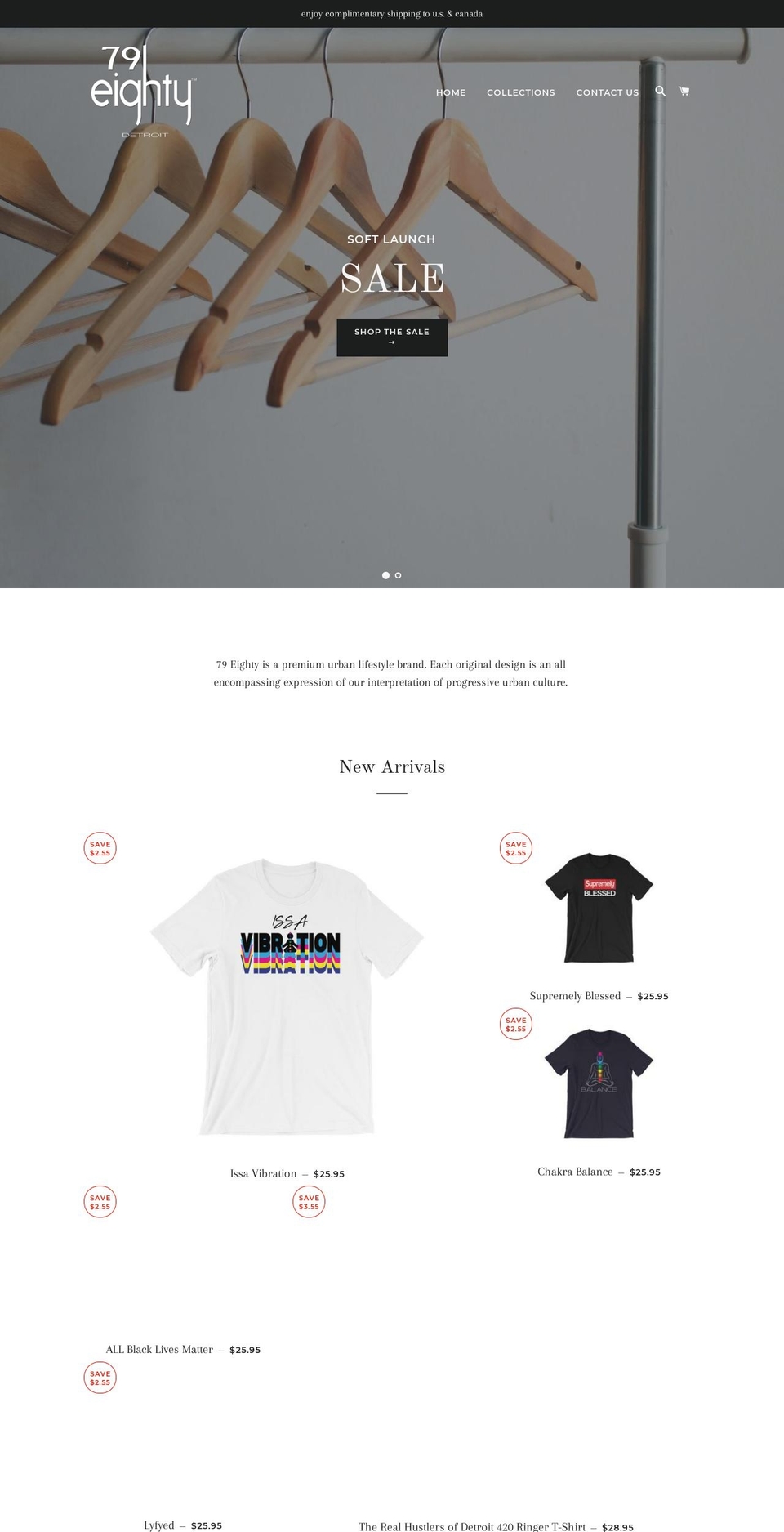79eighty.com — Shopify storefront screenshot