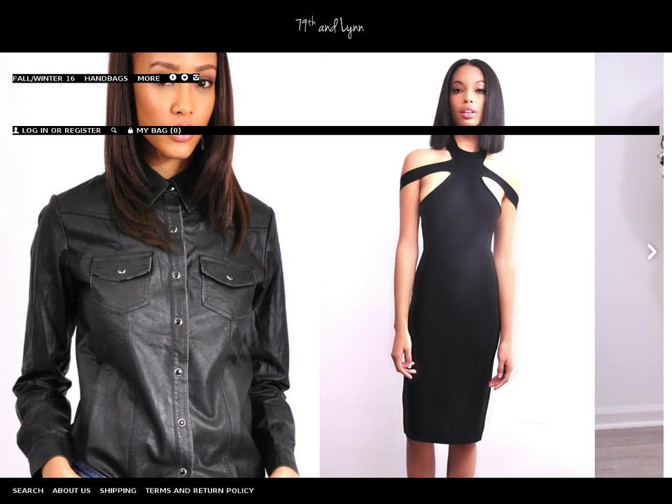 79thandlynn.com shopify website screenshot