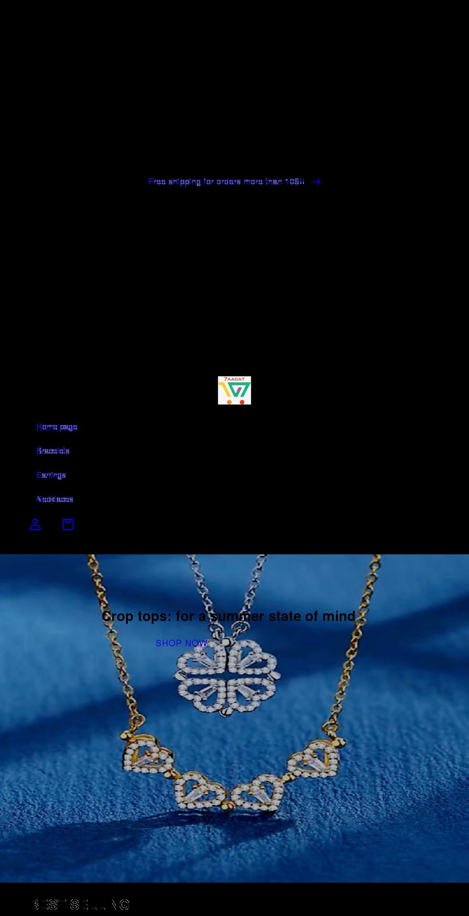 7aagat.com shopify website screenshot