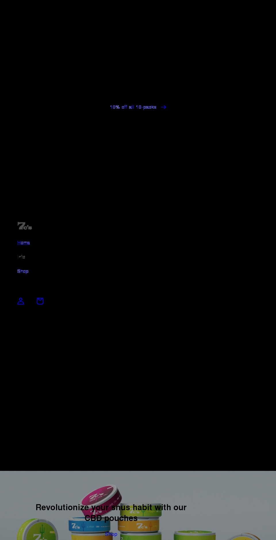 7cs.shop shopify website screenshot