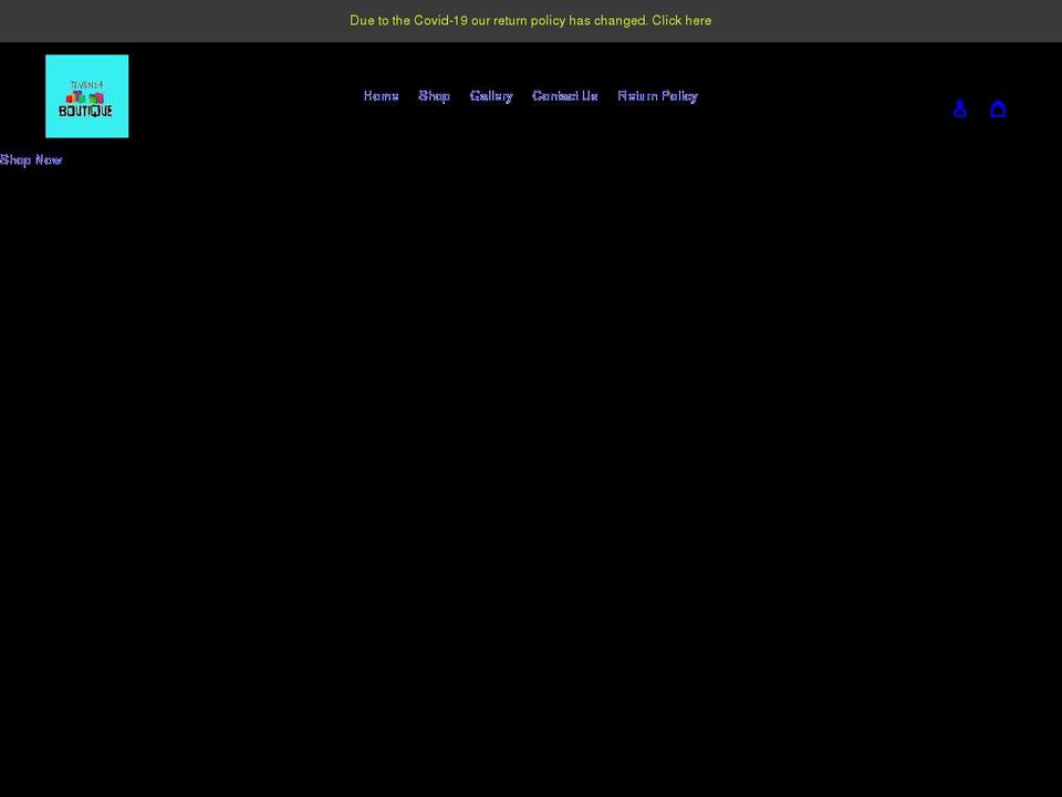 7even24boutique.com shopify website screenshot