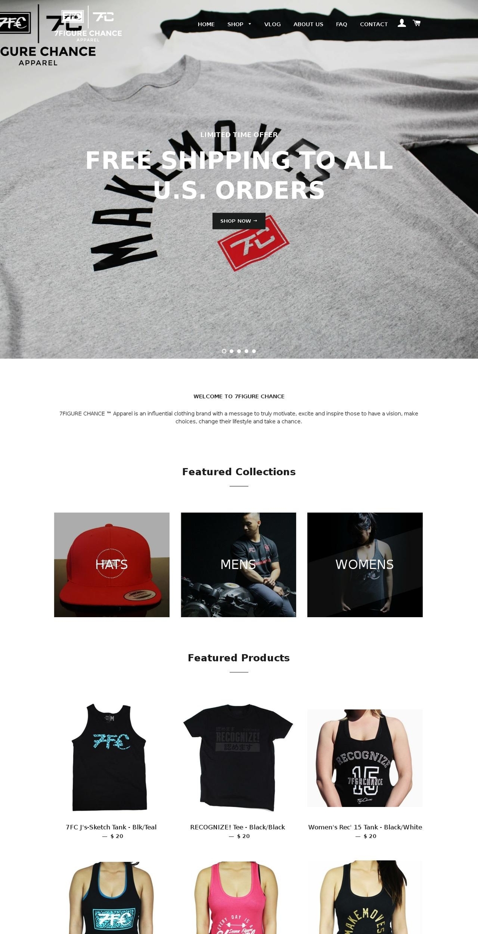 7figurechance.com shopify website screenshot