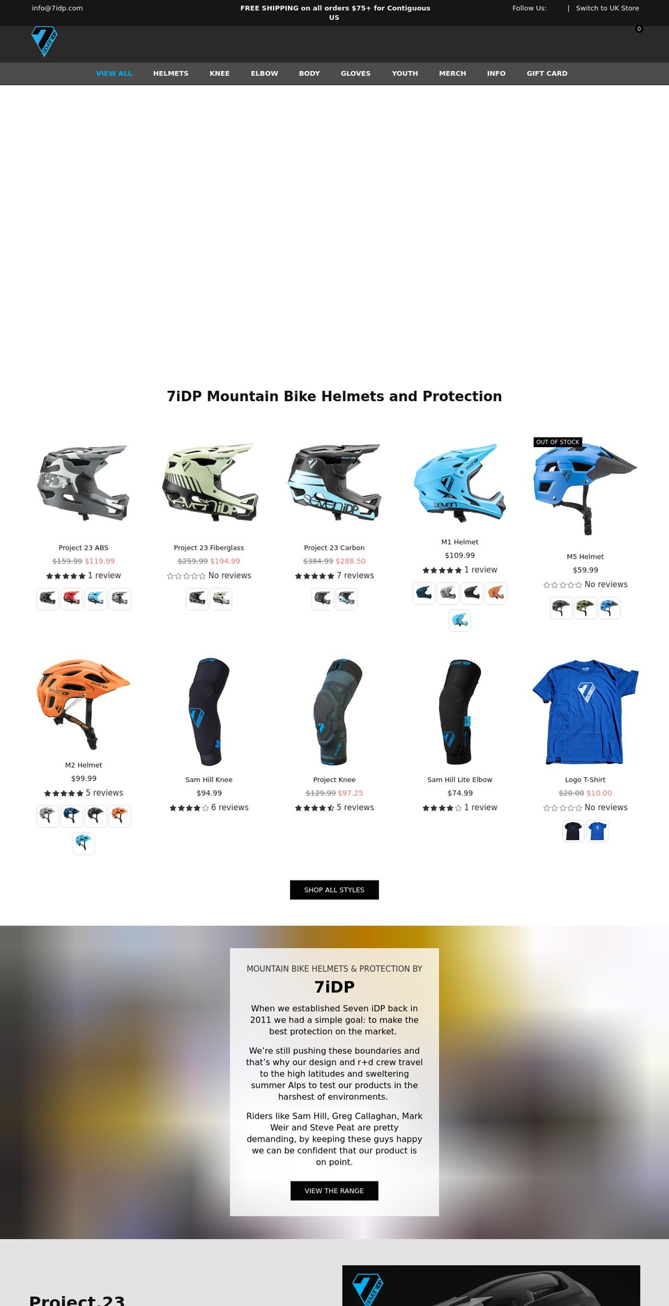 7idp.com shopify website screenshot