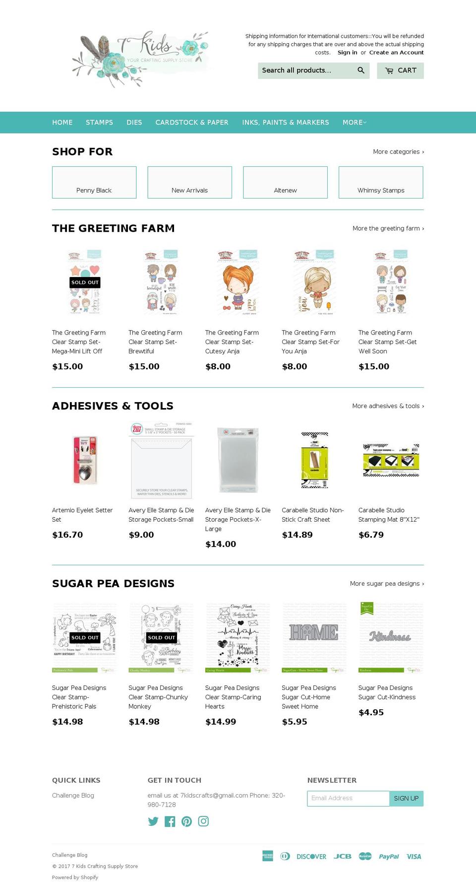 7kidscollegefund.com shopify website screenshot