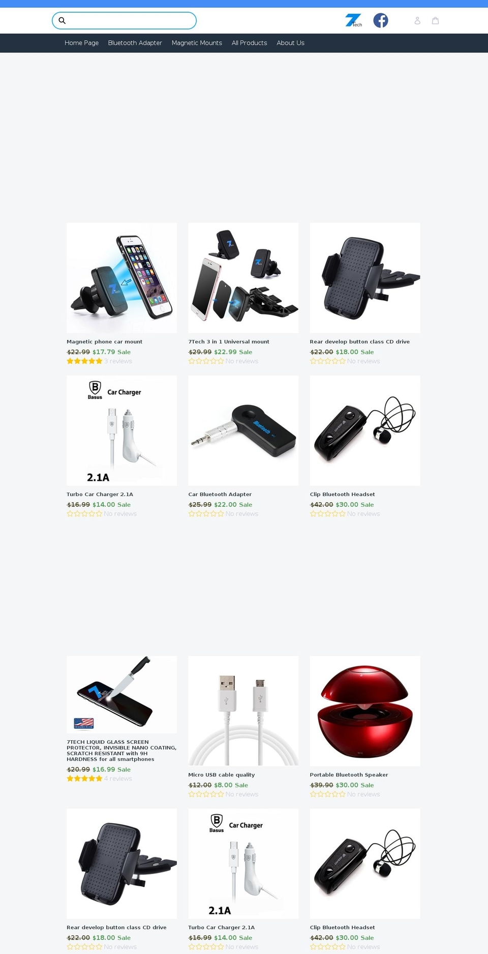 7techshop.com shopify website screenshot
