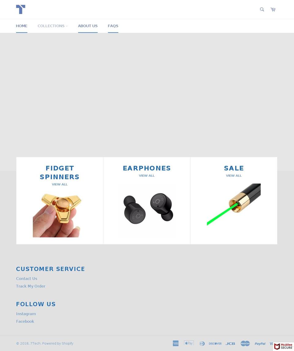 7techstore.com — Shopify storefront screenshot