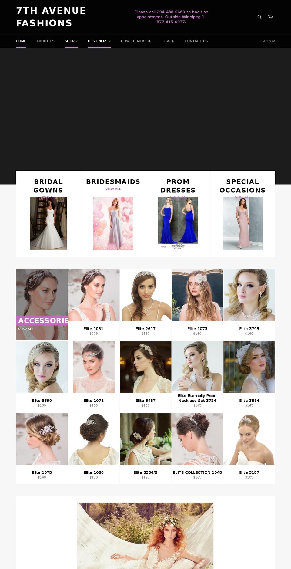 7thavenuefashions.com shopify website screenshot