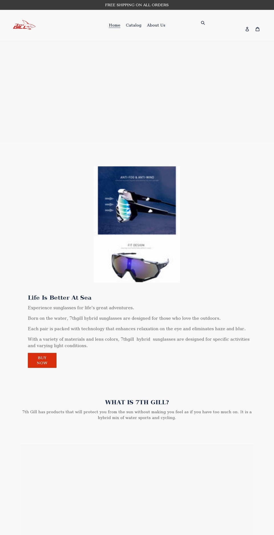 7thgill.com shopify website screenshot