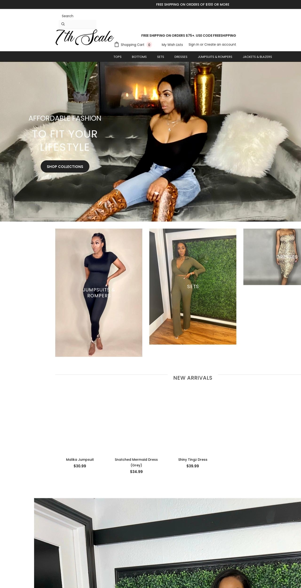 7thscale.com shopify website screenshot